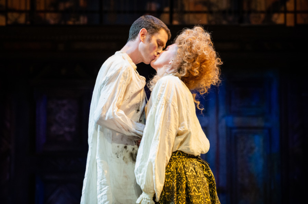 A scene from the Royal Shakespeare Theatre production of The Taming of the Shrew.