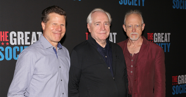 Director Bill Rauch, star Brian Cox, and playwright Robert Schenkkan.