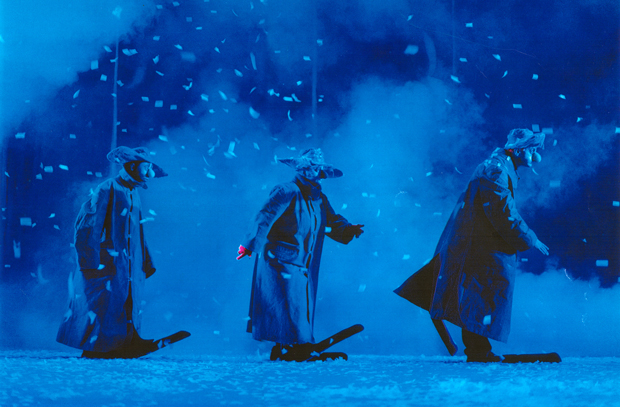 A scene from Slava&#39;s Snowshow, set to return to Broadway this winter.