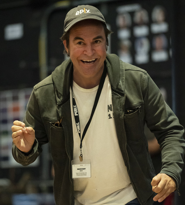Roger Bart plays Hades in the stage adaptation of Disney&#39;s Hercules, running at the Delacorte Theater from August 31-September 8.