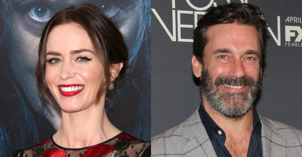 Emily Blunt and Jon Hamm have joined the cast of Wild Mountain Thyme.