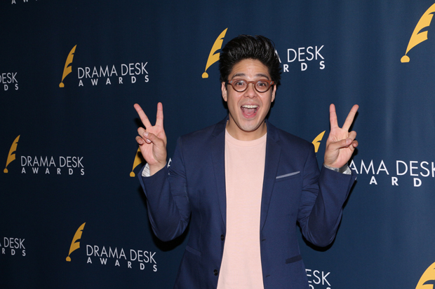 One of the items up for bid in this year&#39;s Broadway Flea Market &amp; Grand Auction is of a copy of the program of Be More Chill signed by George Salazar and the rest of the cast.