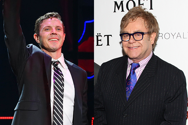Elton John and Jake Shears are the songwriting team behind Tammy Faye — The Musical.