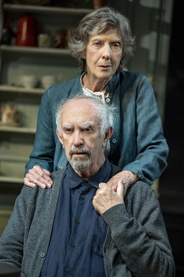 Eileen Atkins and Jonathan Pryce in The Height of the Storm.