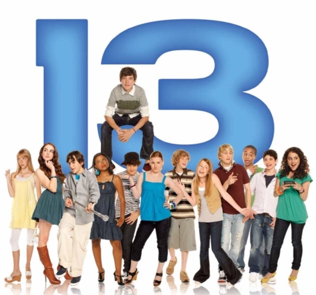 Cover art for the 2008 Original Broadway Cast Recording of 13.