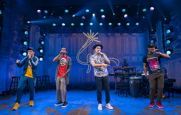 Freestyle Love Supreme runs at the Booth Theatre.
