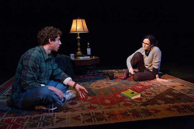 Mary-Louise Parker and Will Hochman in The Sound Inside.