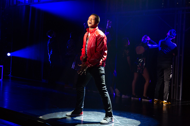 J. Quinton Johnson plays Ren McCormack in Footloose at the Kennedy Center.