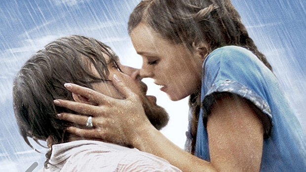 Poster art for the 2004 film adaptation of The Notebook, starring Ryan Gosling and Rachel McAdams.
