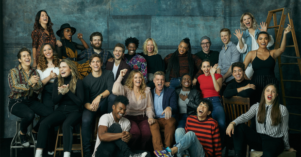 The company of Jagged Little Pill, arriving on Broadway November 3.