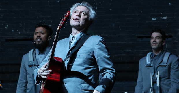 David Byrne and the cast of American Utopia.