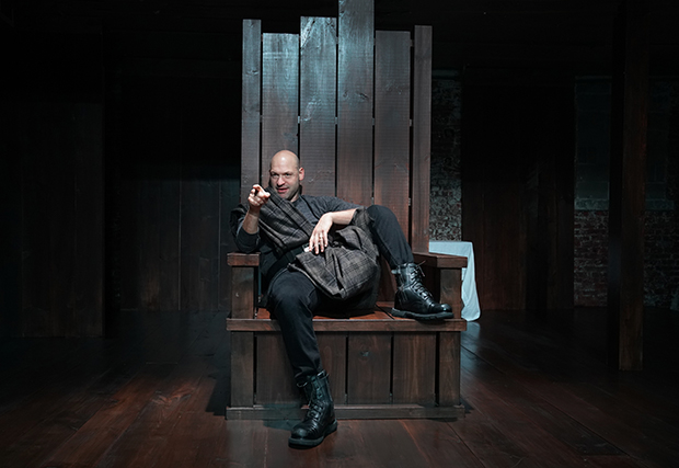 Corey Stoll stars in William Shakespeare&#39;s Macbeth, directed by John Doyle, at Classic Stage Company.
