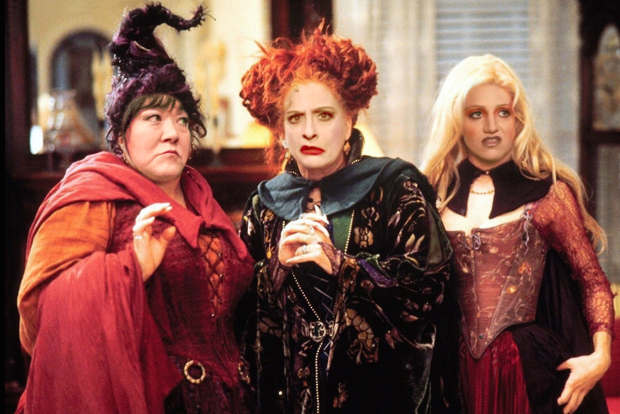 Ann Harada, Patti LuPone, and Annaleigh Ashford play the Sanderson sisters in our dreamed up musical adaptation of Hocus Pocus.