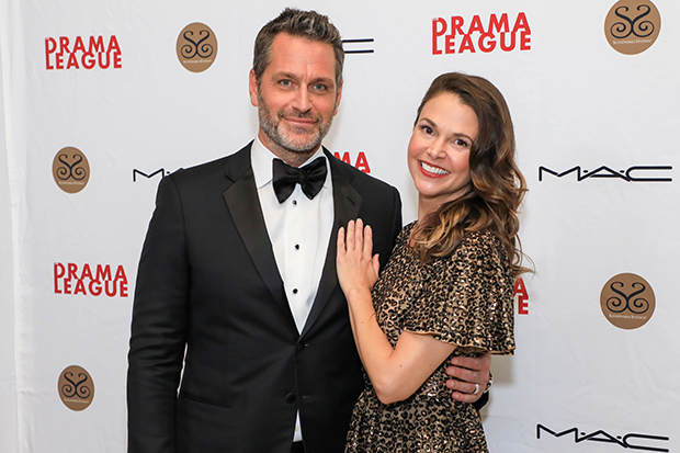 Younger costars Peter Hermann and Sutton Foster.