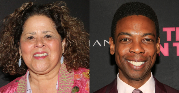 Anna Deavere Smith and Michael Benjamin Washington, collaborators on Fires in the Mirror.