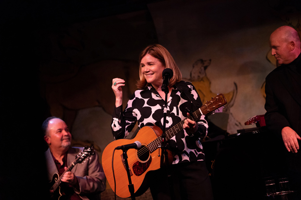 Mare Winningham performs along with Tim and Dennis Crouch at the Café Carlyle.