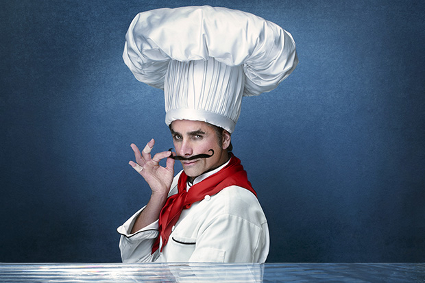 John Stamos plays Chef Louis in The Little Mermaid Live!