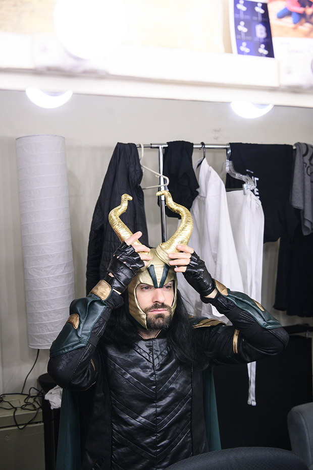 Charlie Cox as Loki.