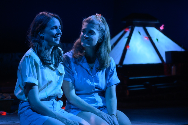 Kristen Sieh and Erin Markey star in Dr. Ride&#39;s American Beach House at Greenwich House Theater.