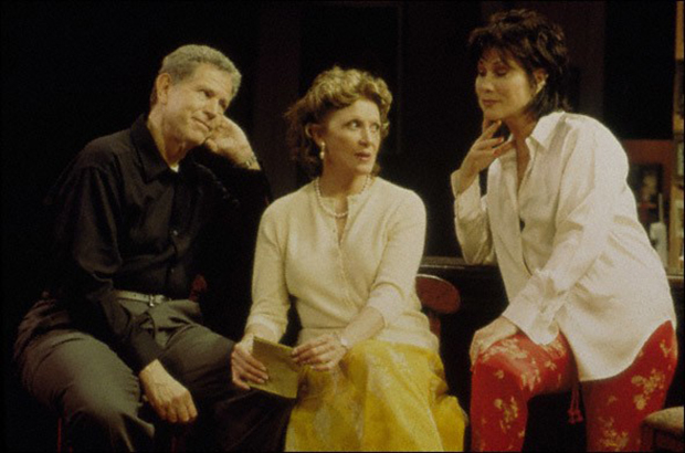 Tony Roberts, Linda Lavin, and Michele Lee in the original production of The Tale of the Allergist&#39;s Wife.