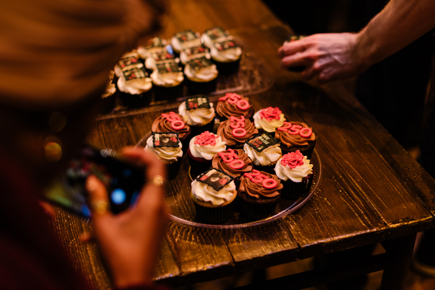 Special cupcakes were created to celebrate Hadestown&#39;s 250th performance on Broadway.