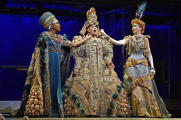 J&#39;Nai Bridges, Anthony Roth Costanzo, and Dísella Lárusdóttir star in Akhnaten at the Metropolitan Opera.