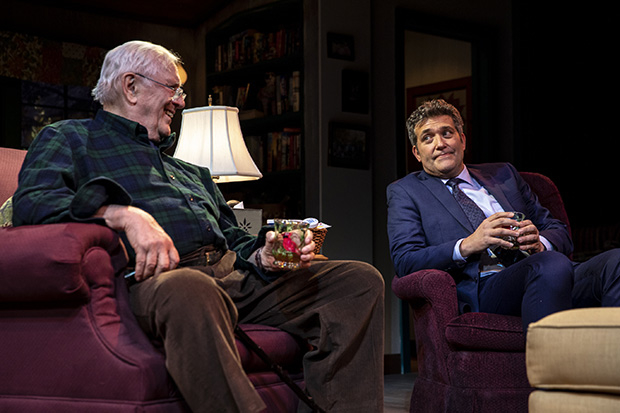 Len Cariou and Craig Bierko star in George Eastman&#39;s Harry Townsend&#39;s Last Stand, directed by Karen Carpenter, at New York City Center Stage II.