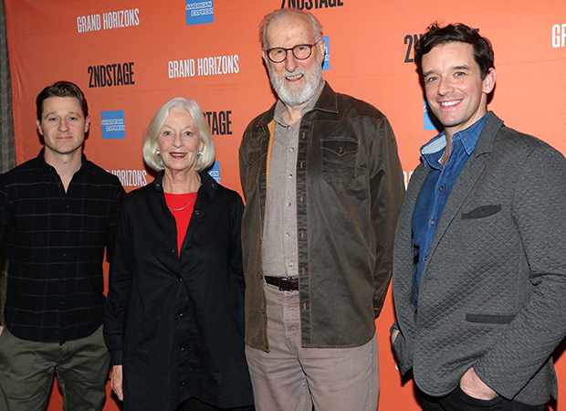 Ben McKenzie, Jane Alexander, James Cromwell, and Michael Urie star in Grand Horizons.