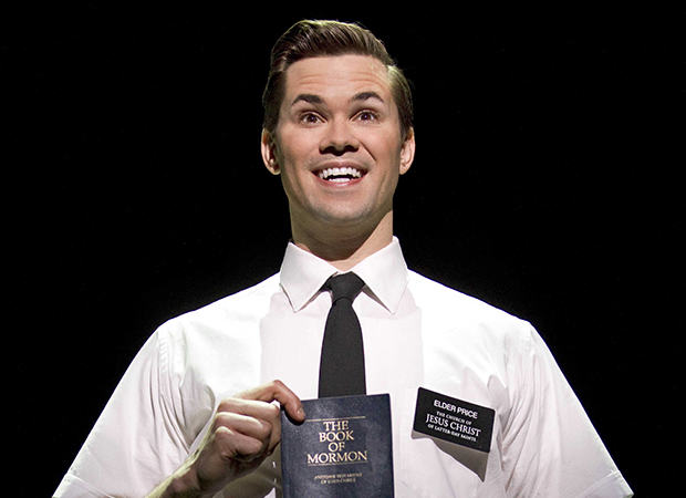 Andrew Rannells in The Book of Mormon.