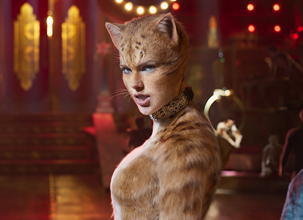 Taylor Swift as Bombalurina in Cats.