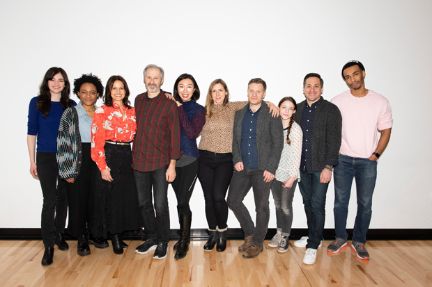 The cast of Anatomy of a Suicide, which begins performances on February 1.