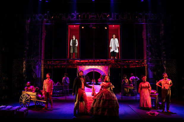 The cast of Slave Play, which concludes its Broadway run on Sunday, January 19.