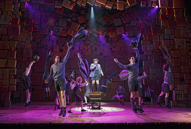 The Broadway cast of Matilda The Musical, which is set to begin work on a film adaptation this summer.