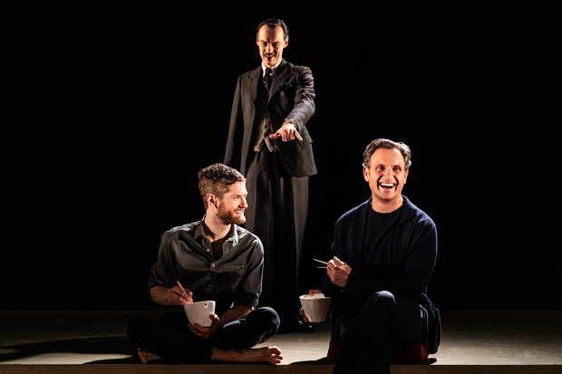 Kyle Soller, Paul Hilton, and Tony Goldwyn currently star in The Inheritance on Broadway at the Ethel Barrymore Theatre.