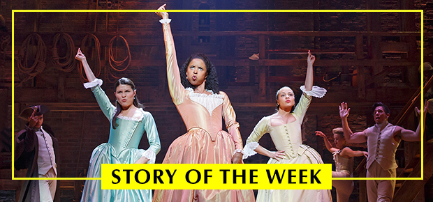 Phillipa Soo, Renée Elise Goldsberry, and Jasmine Cephas Jones will appear in the forthcoming film of the Broadway production of Hamilton.