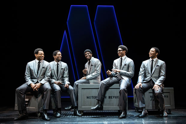 Derrick Baskin, Jelani Remy, Jawan M. Jackson, Ephraim Sykes, and James Harkness currently star in Ain&#39;t Too Proud — The Life and Times of the Temptations on Broadway.