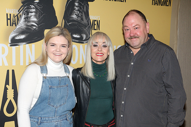 Gaby French, Tracie Bennett, and Mark Addy head the company of Hangmen.