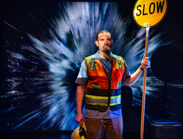 Javier Muñoz stars in A Sign of the Times, written and directed by Stephen Lloyd Helper, at Theater 511 at Ars Nova.