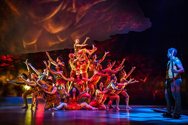 Dancers perform Sean Cheesman&#39;s choreography in The Prince of Egypt on the West End.
