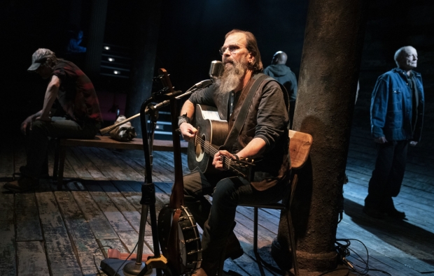 Steve Earle in Jessica Blank and Erik Jensen&#39;s documentary play Coal Country at the Public Theater.