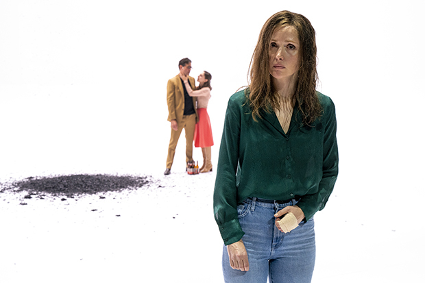 Bobby Cannavale, Madeline Weinstein, and Rose Byrne star in Medea, running through March 8 at Brooklyn Academy of Music.