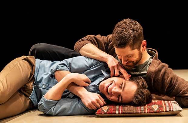 Andrew Burnap as Toby and Kyle Soller as Eric in The Inheritance.