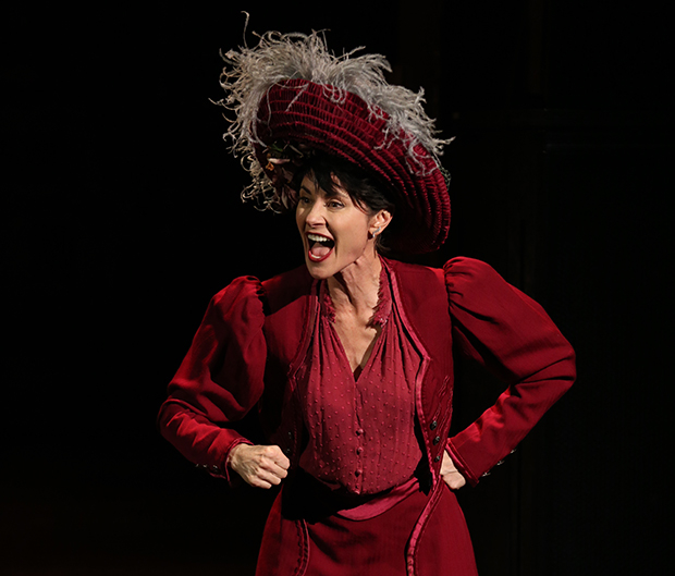 Beth Malone as Molly in Transport Group&#39;s The Unsinkable Molly Brown.