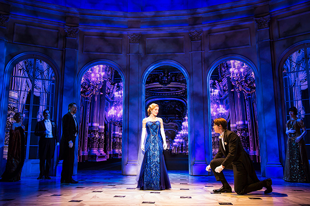 Christy Altomare and Derek Klena appeared in the Broadway musical Anastasia, book written by Terrence McNally.