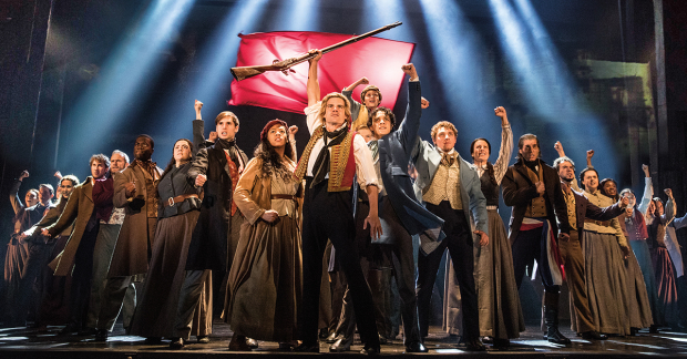 A scene from the national tour of Les Misérables.