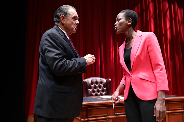 Edward Gero and Tracy Ifeachor in Molly Smith&#39;s production of THe Originalist by John Strand at Arena Stage.