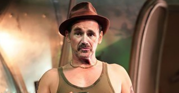 Mark Rylance as Johnny &quot;Rooster&quot; Byron in Jerusalem.