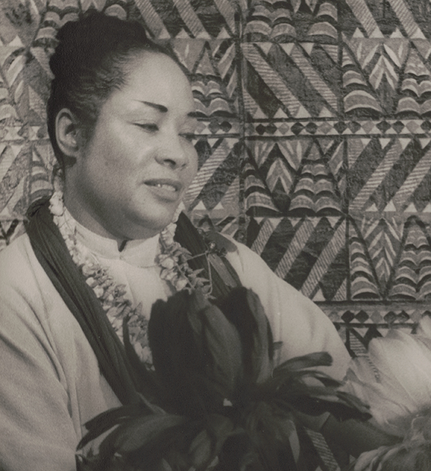 Juanita Hall in a promotional image for South Pacific
