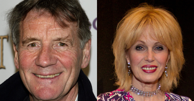 Michael Palin and Joanna Lumley