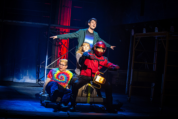 A scene from The Lightning Thief on Broadway